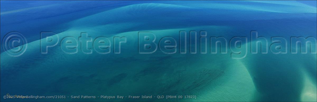 Peter Bellingham Photography Sand Patterns - Platypus Bay - Fraser Island - QLD (PBH4 00 17823)